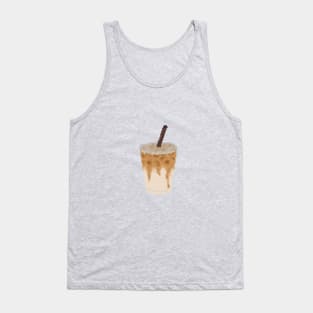 Ice coffee pixel art Tank Top